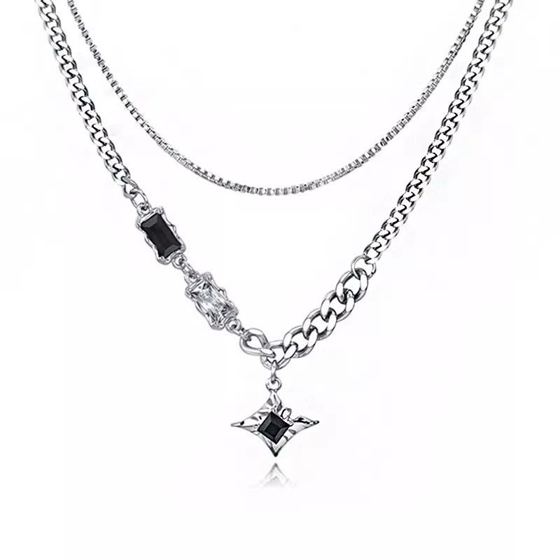 Jewelry Multilayer Chunky Chain Necklace Size ONE SIZE - 2 Thumbnail