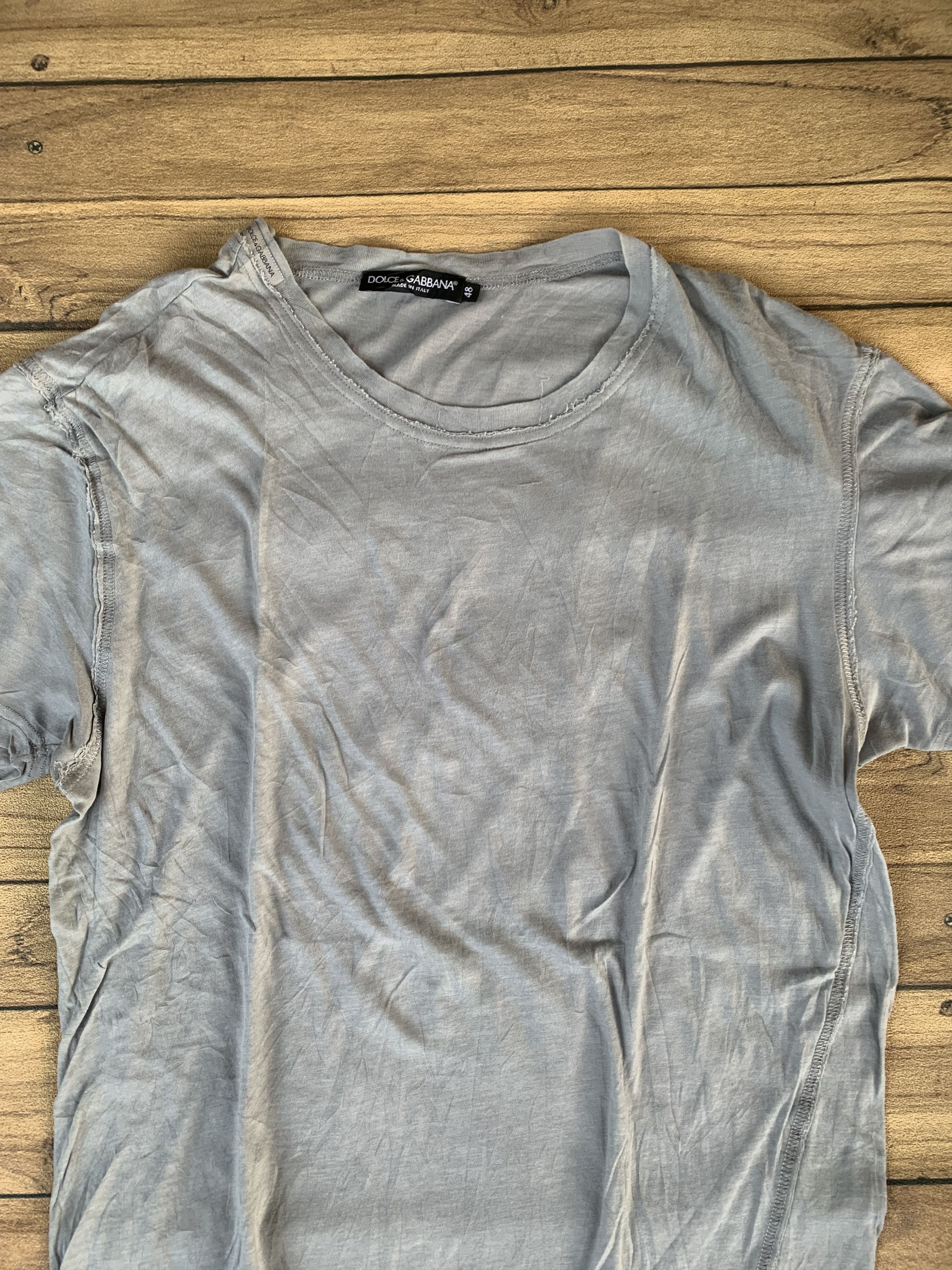 Dolce & Gabbana Dolce and Gabbana D&G distressed tee Size US M / EU 48-50 / 2 - 2 Thumbnail