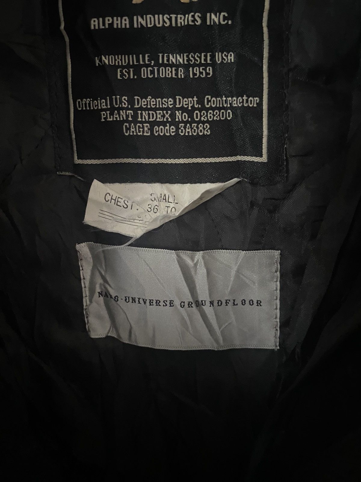 Alpha Industries Vintage Alpha Industries Wool Jakcet Size US S / EU 44-46 / 1 - 5 Thumbnail