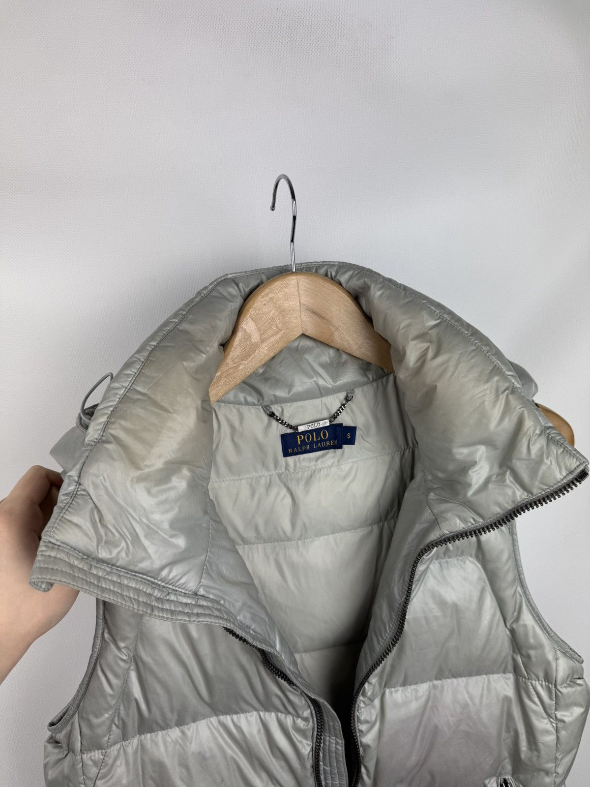 Polo Ralph Lauren Polo Ralph Lauren Hooded Nylon Down Puffer Vest Jacket Size S / US 4 / IT 40 - 20 Thumbnail