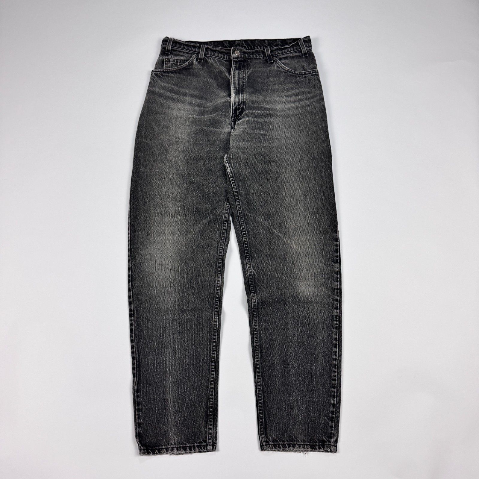 Levi's Vtg Levi's 550 Orange Tab USA Faded Black Jeans 36 Size US 36 / EU 52 - 18 Thumbnail