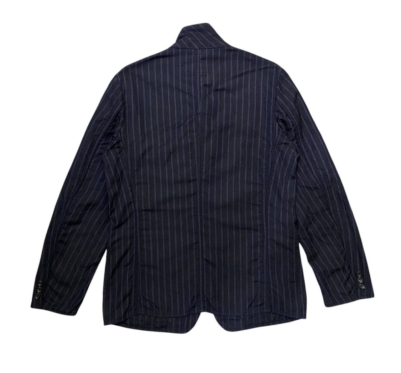 Comme des Garcons AD2007 COMME DES GARCON PINSTRIPED CHORE JACKET Size US S / EU 44-46 / 1 - 7 Thumbnail