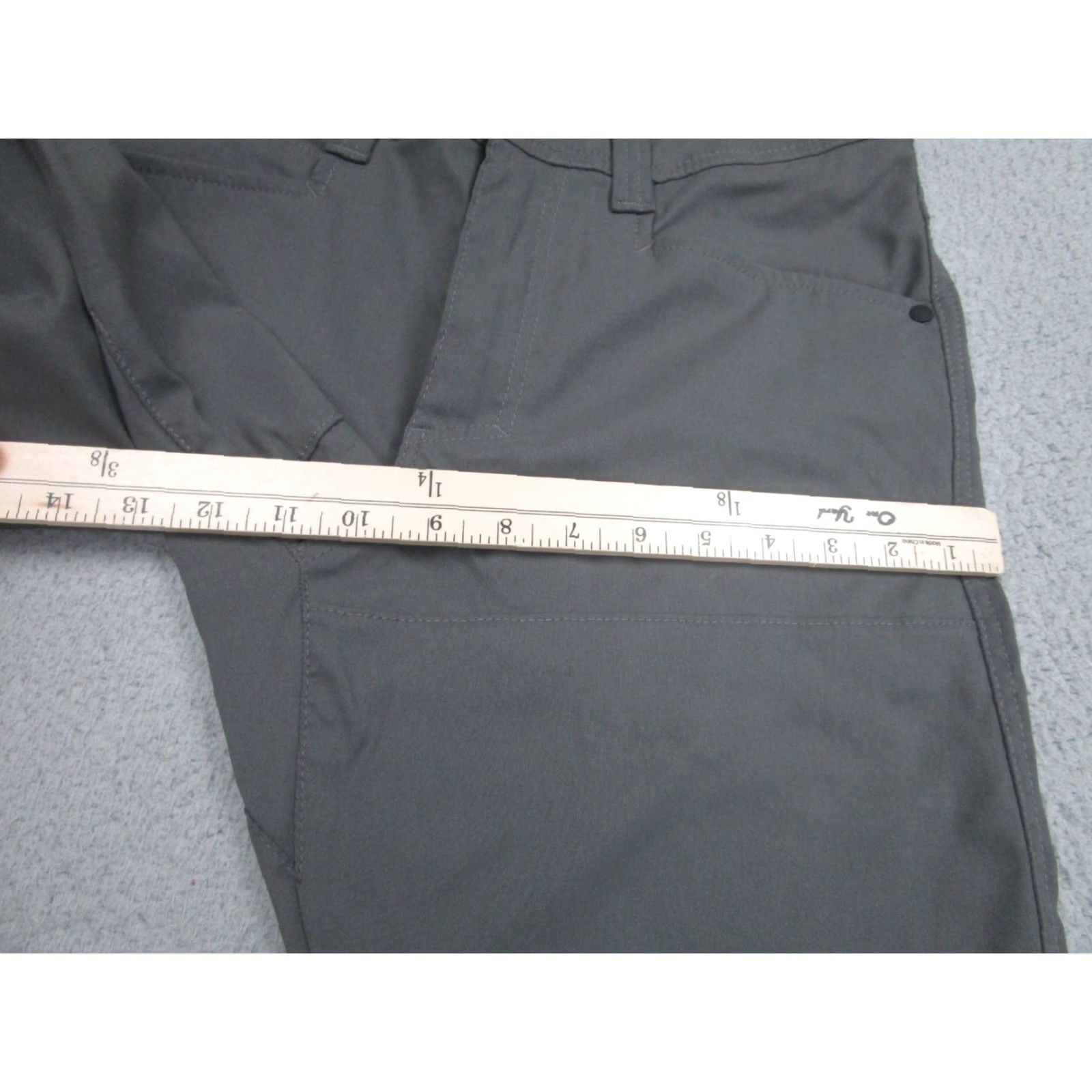 Wrangler VINTAGE is not applicable; title: Wrangler Pants Mens 30x30 Gray ATG All Terrain Gear Hiking Outdoor Khakis Size US 30 / EU 46 - 6 Thumbnail