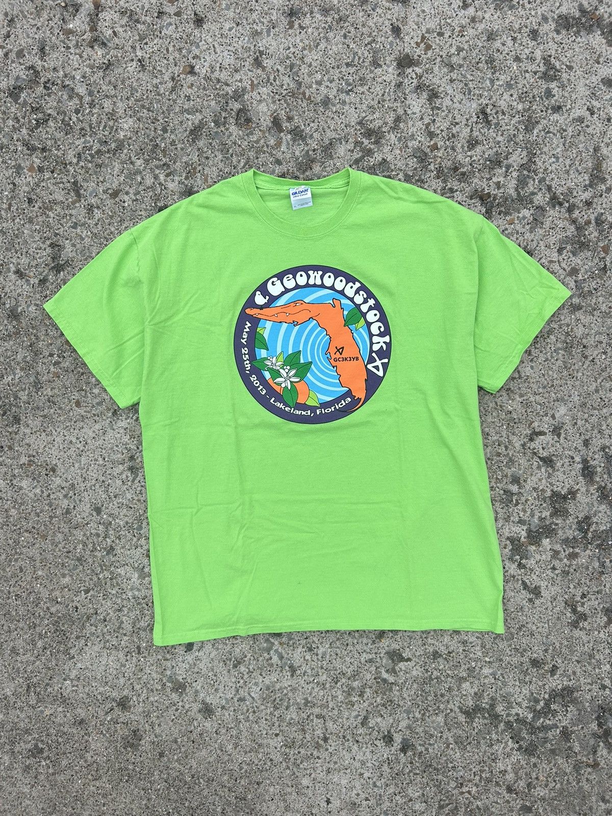 Vintage Geo Woodstock Nature Tee Size US XL / EU 56 / 4 - 1 Thumbnail