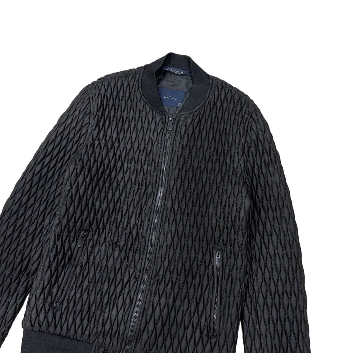 Designer × Zara Rare🔥Vintage Zara Man Bomber Jacket Size US S / EU 44-46 / 1 - 7 Thumbnail