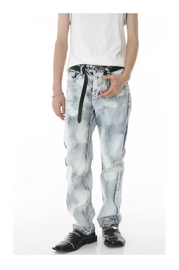 Japanese Brand VIBE Straight-leg hip-hop personality loose retro jeans Size US 32 / EU 48 - 8 Thumbnail