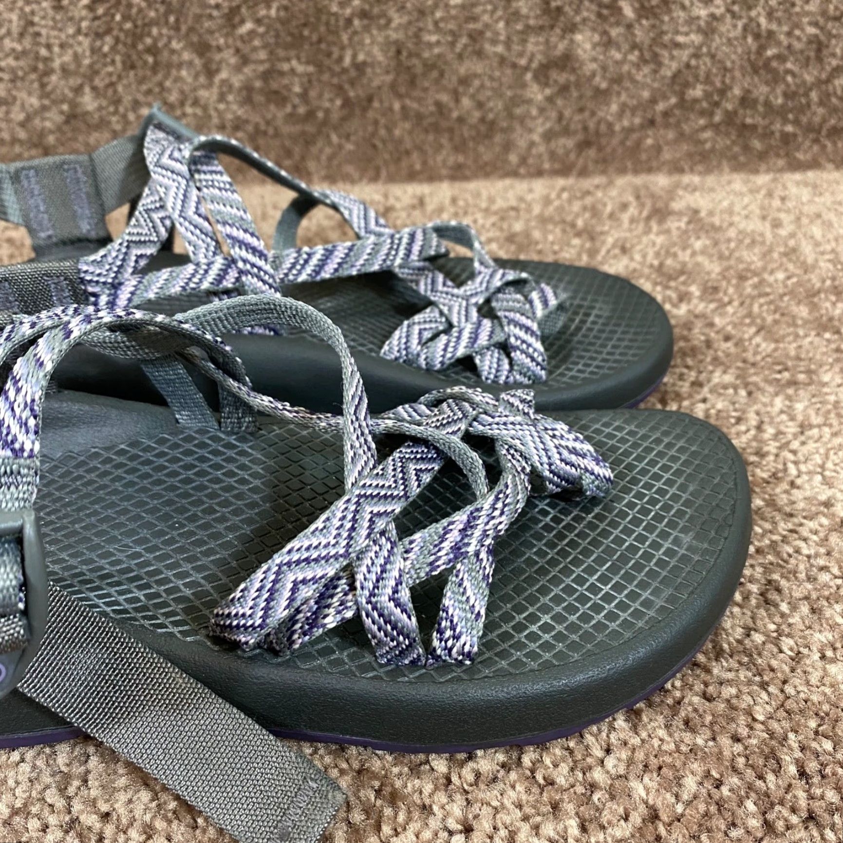 Chaco VINTAGE Chaco ZX2 Yampa Sandals Womens 6 EU 37 Purple Outdoor Hiking Water Sport Casual Size US 6 / IT 36 - 3 Thumbnail