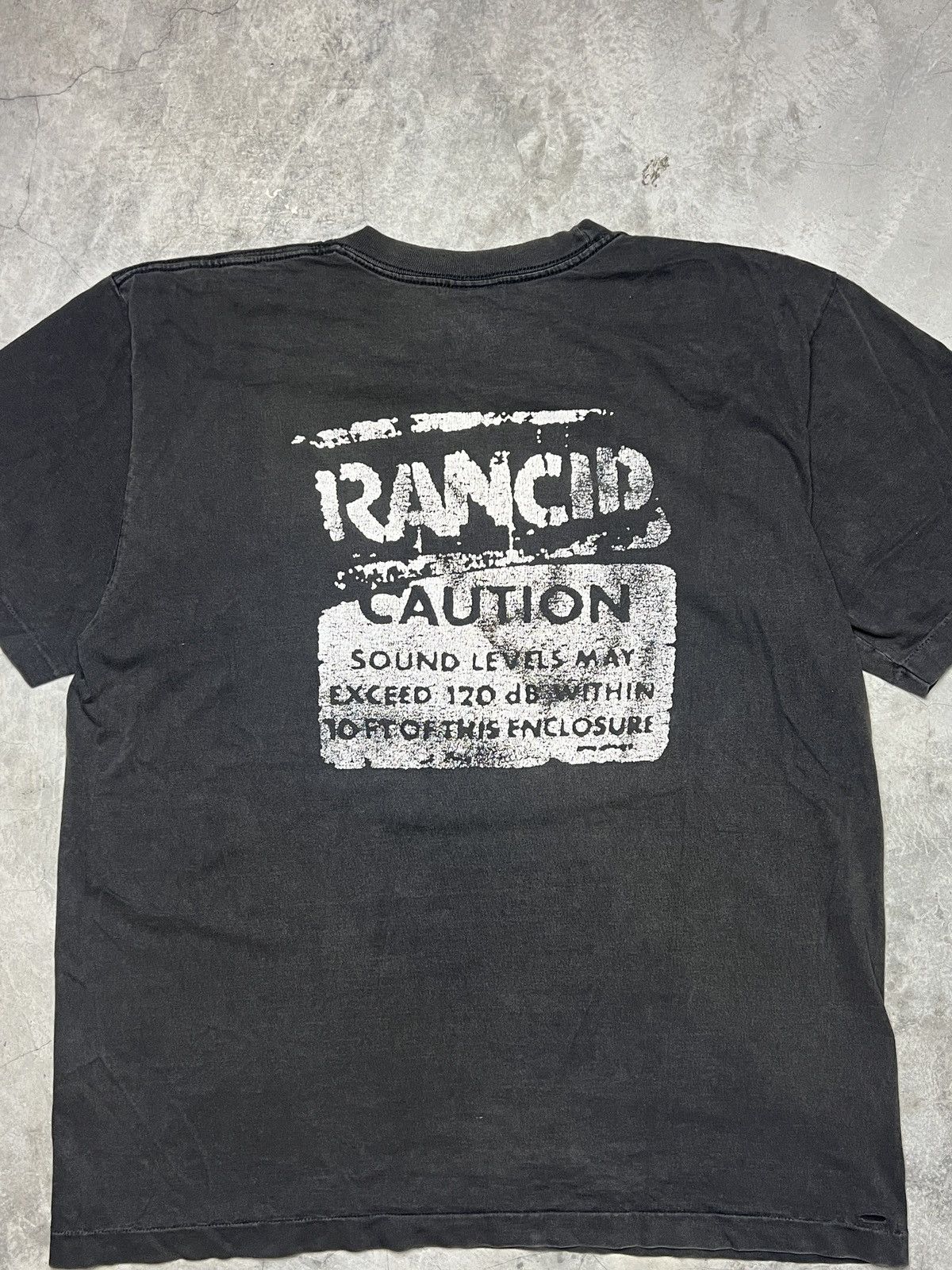 Band Tees Vintage Bootleg Rancid single stitch Size US L / EU 52-54 / 3 - 8 Thumbnail