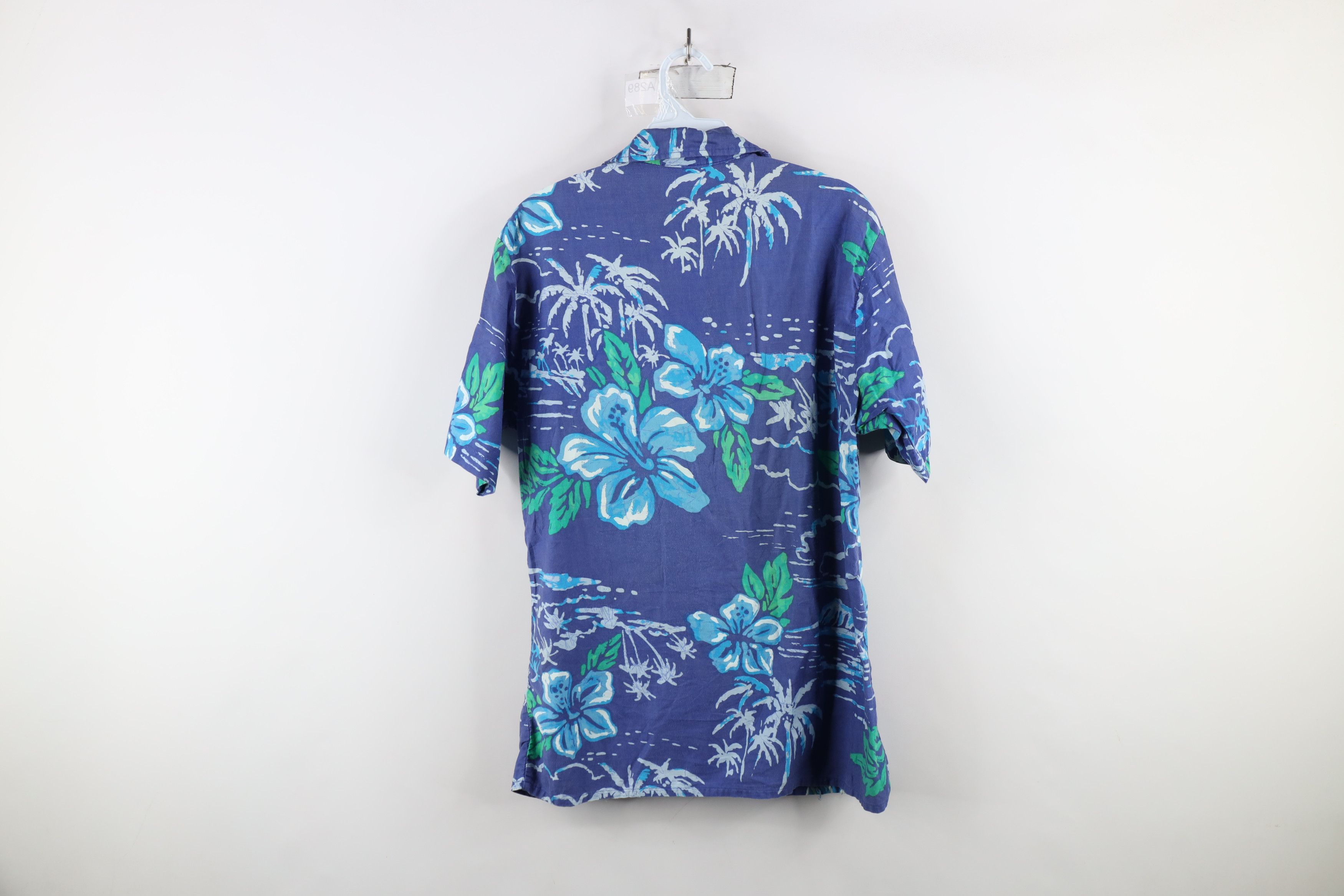 Vintage Vintage 60s 70s Streetwear Hawaiian Luau Button Shirt USA Size US L / EU 52-54 / 3 - 11 Thumbnail