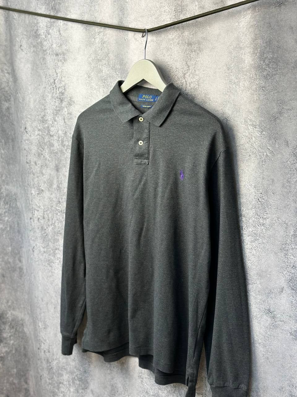 Polo Ralph Lauren × Ralph Lauren Polo Ralph Lauren Polo Long Sleeve Sweatshirt Gray Size US L / EU 52-54 / 3 - 1 Thumbnail