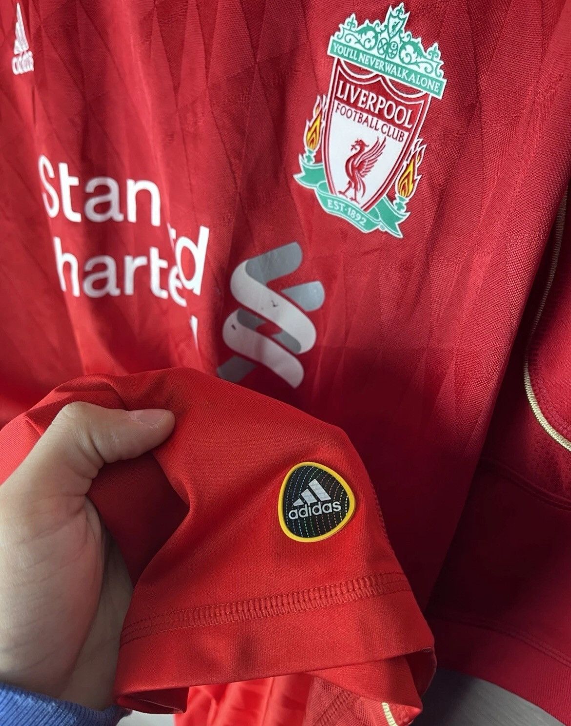 Vintage Vintage soccer jersey Adidas FC Liverpool size 2xl 09/10s Size US XXL / EU 58 / 5 - 15 Thumbnail