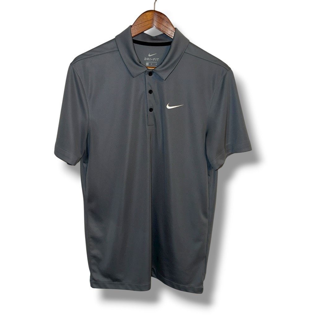 Nike Nike Golf Charcoal Gray Dri Fit Performance Polo Shirt Men’s Size M Size US M / EU 48-50 / 2 - 1 Thumbnail