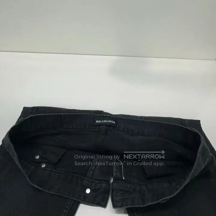 Balenciaga Balenciaga Casual Black Denim Pants. Size US 32 / EU 48 - 5 Thumbnail