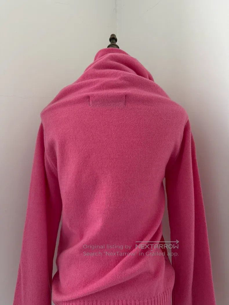 Comme des Garcons Comme des Garcons one-size-fits-all Pink Fuzzy Floral Knit Size XS / US 0-2 / IT 36-38 - 9 Thumbnail