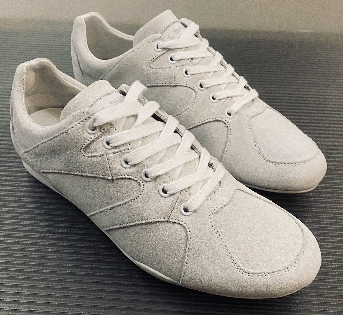 Jil Sander Jil Sander x RAF SIMONS cement suede sneakers 41.5 NEW Size US 8.5 / EU 41-42 - 2 Thumbnail