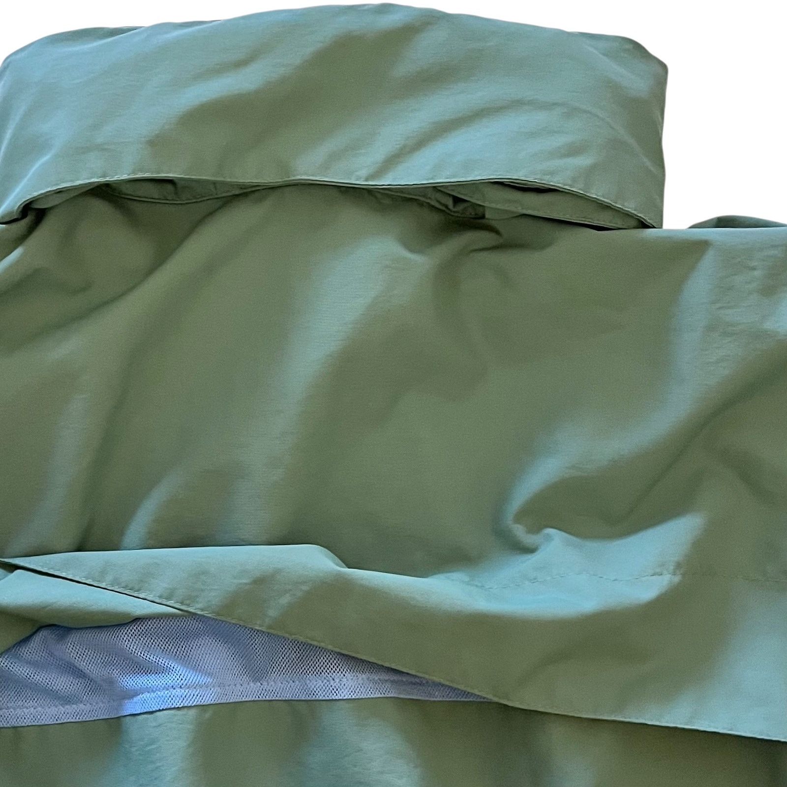 Lands' End Lands' End Convertible Green Hooded Windbreaker Rain Jacket Size US XL / EU 56 / 4 - 6 Thumbnail