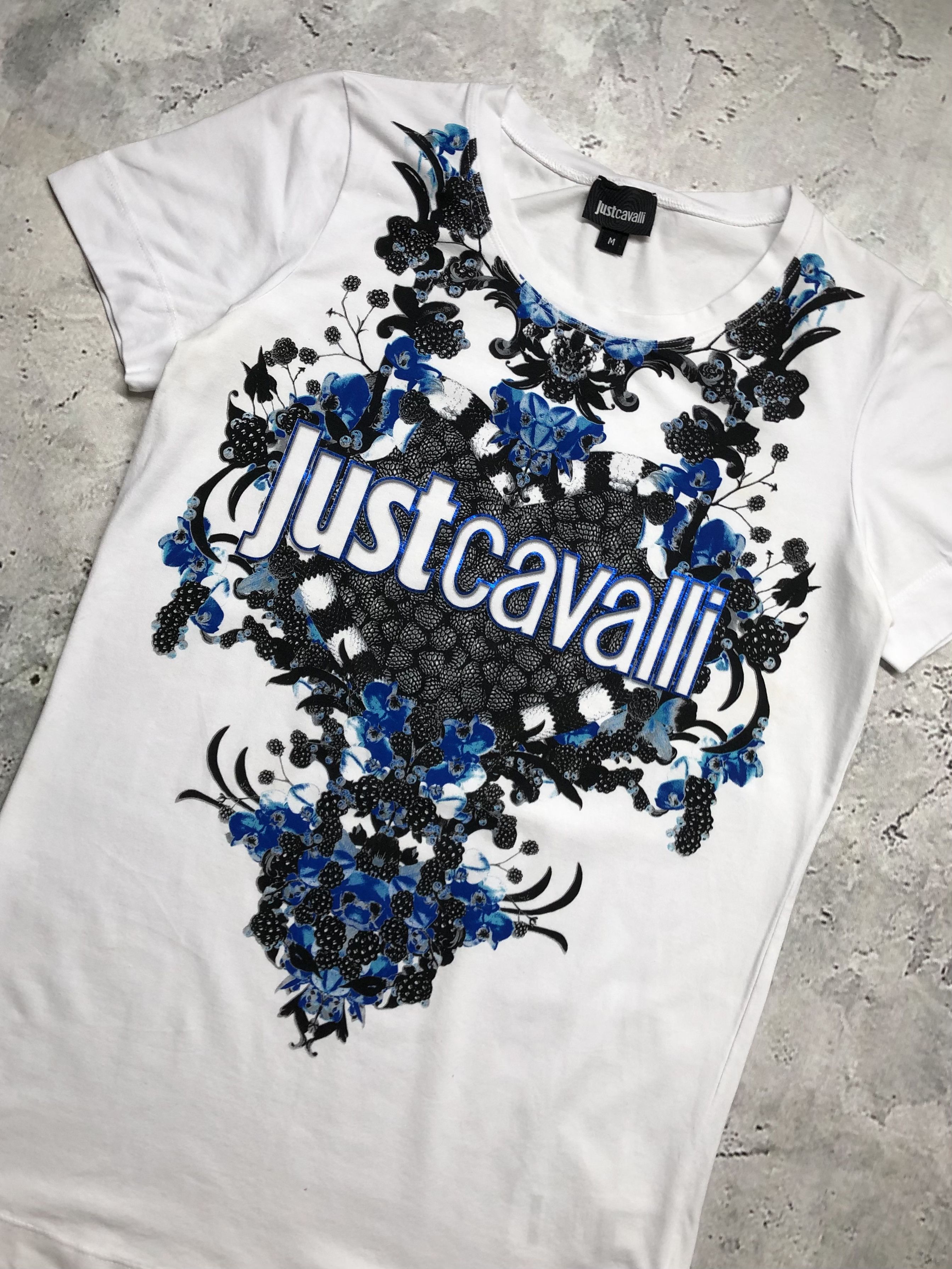 Just Cavalli Just Cavalli Printed T-Shirt Size M / US 6-8 / IT 42-44 - 2 Thumbnail