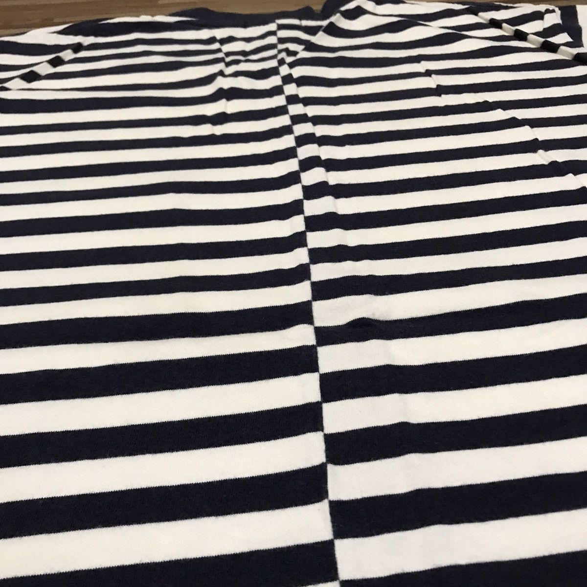 JW Anderson × Uniqlo UNIQLO X J.W.ANDERSON STRIPED FABRIC POCKET STYLE RARE TEE Size US XL / EU 56 / 4 - 10 Thumbnail