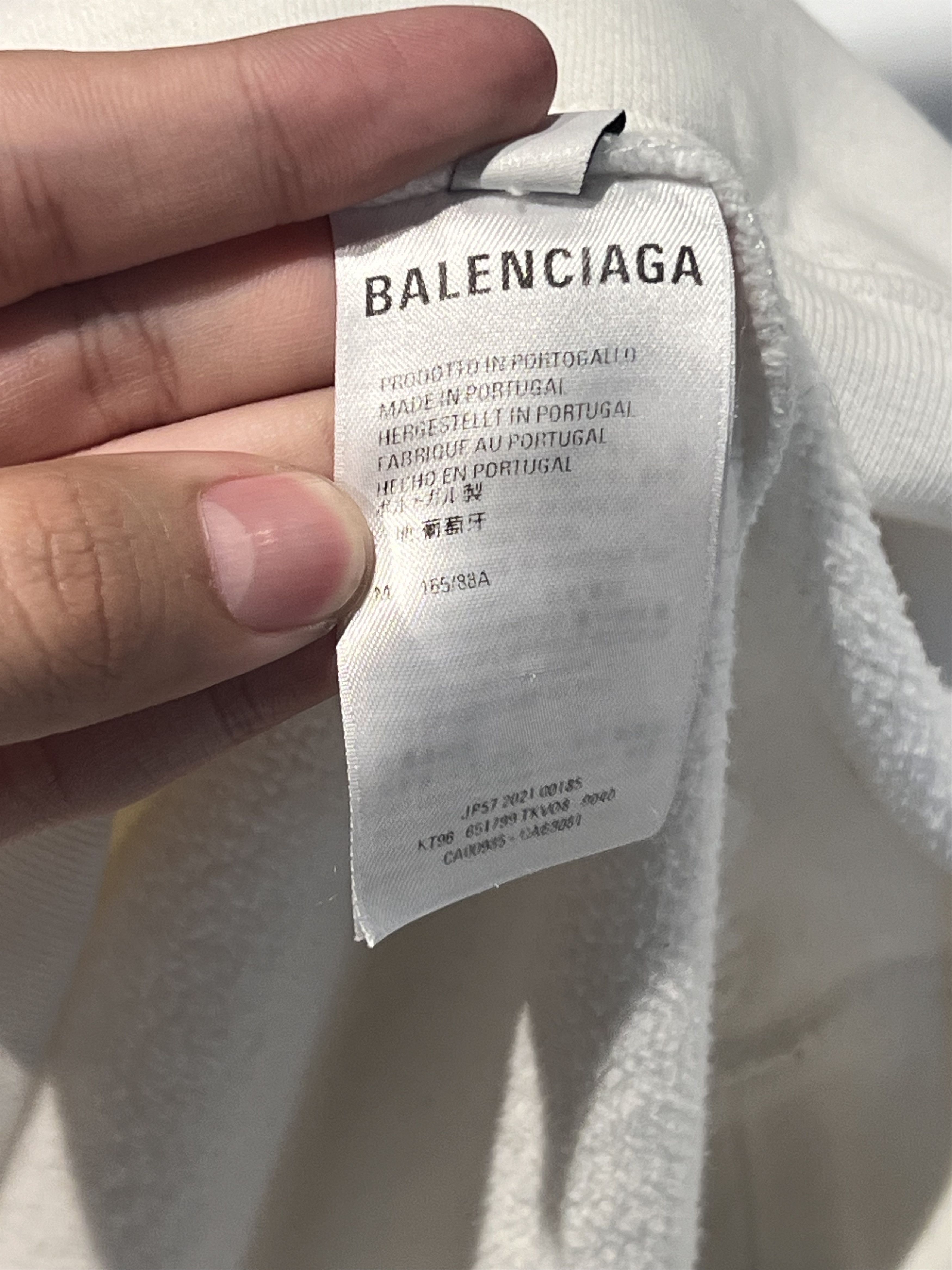 Balenciaga Balenciaga NASA Hoodie Size US XL / EU 56 / 4 - 5 Thumbnail