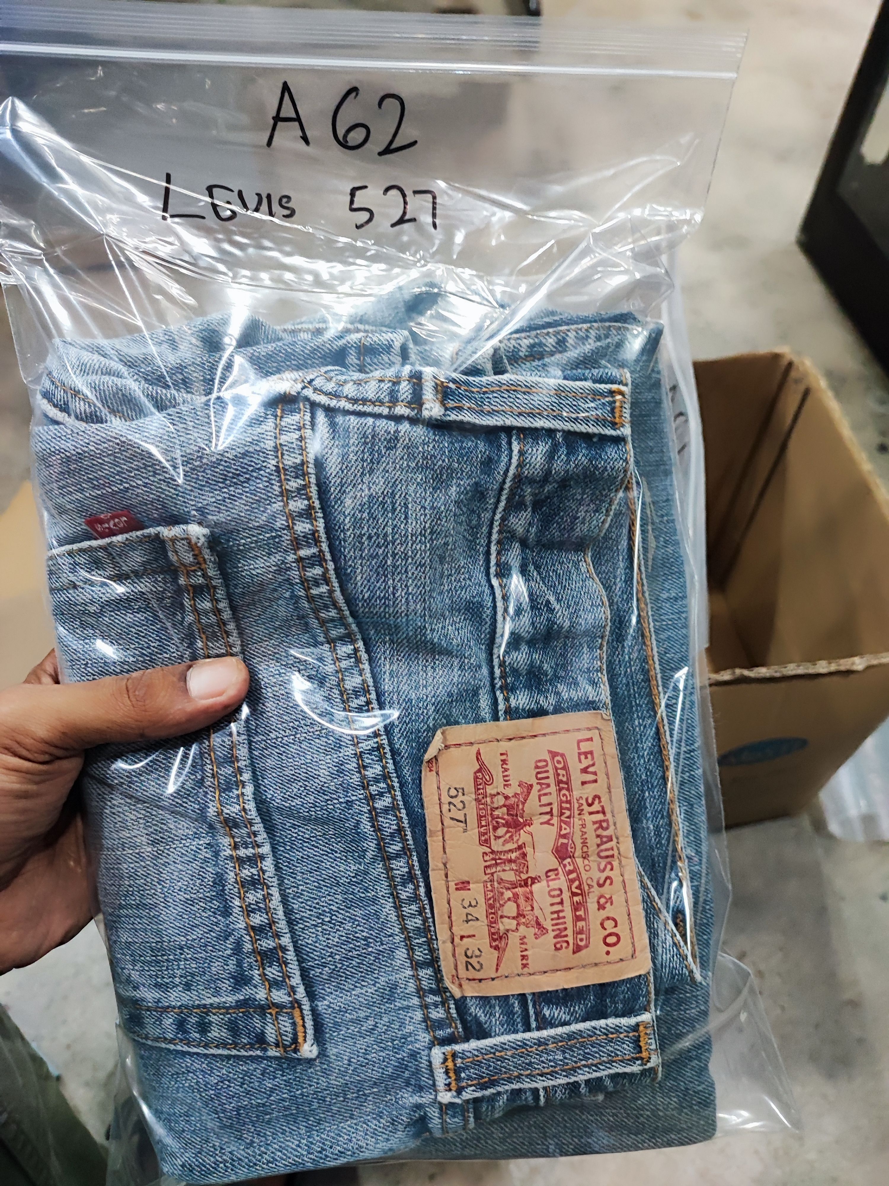 Levi's Levi's 527 Slim Bootcut Marbled Wash Y2K Skater Flare W34X31 Size US 34 / EU 50 - 16 Thumbnail