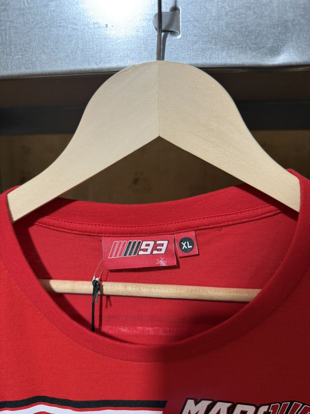 Vintage Official Marc Marquez 93 MM93 Racing Apparel Moto T-Shirt Size US XL / EU 56 / 4 - 7 Thumbnail