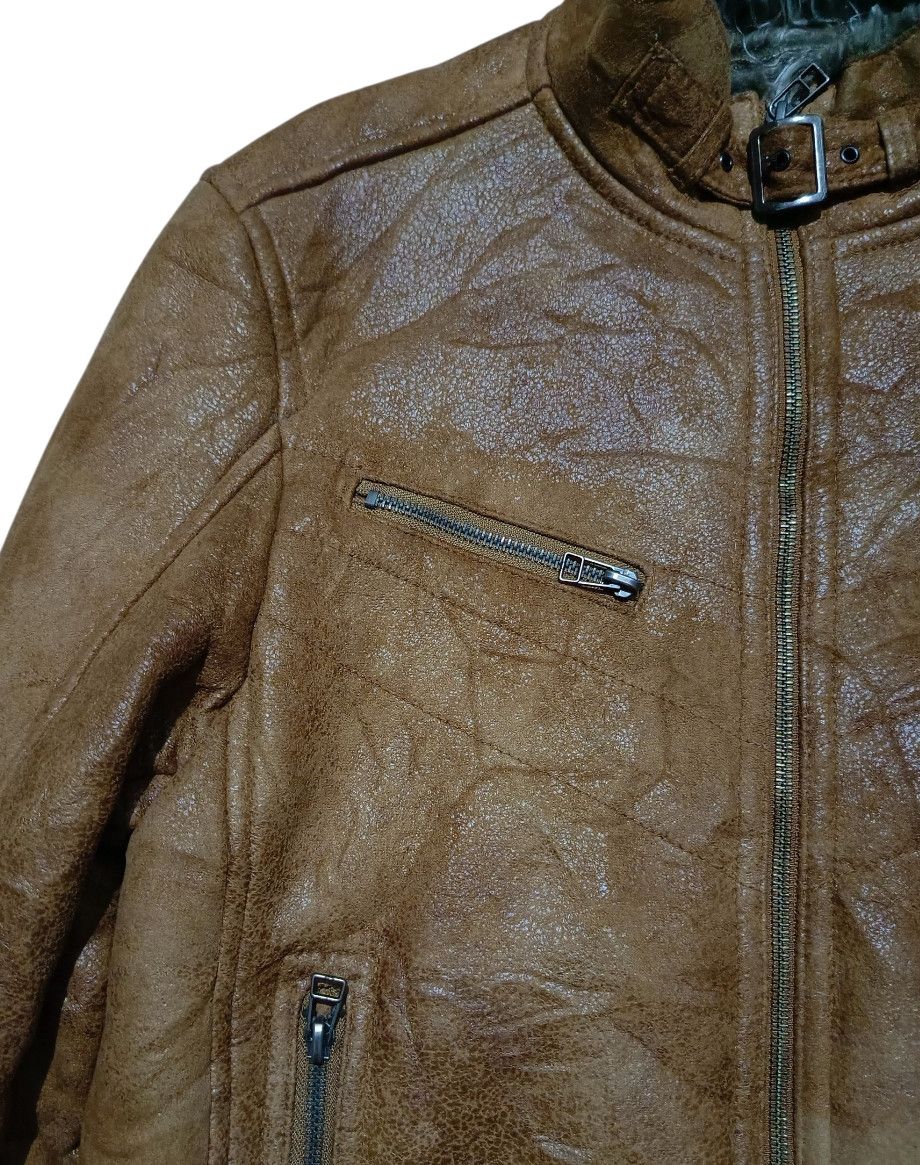 semanticdesign Semantic Design Leather Shearling Riders Jacket Size US M / EU 48-50 / 2 - 7 Thumbnail