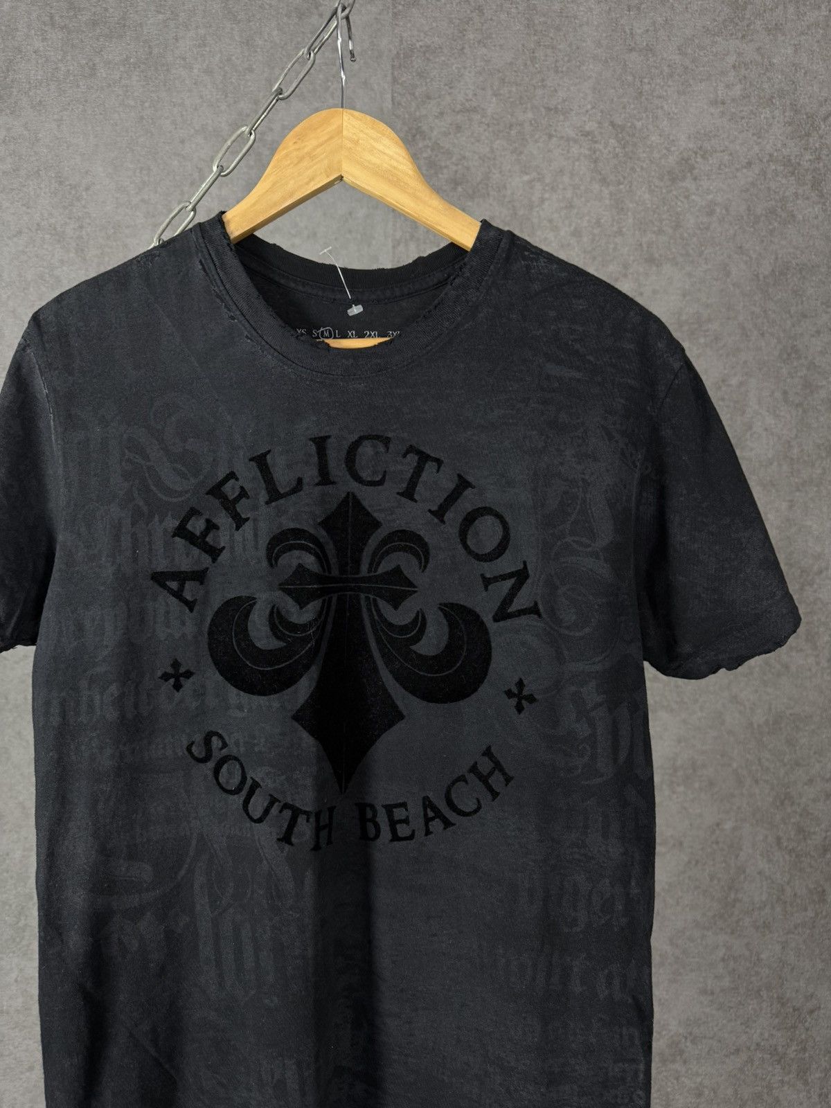 Affliction Affliction designer distressed made in USA tee Size US M / EU 48-50 / 2 - 3 Thumbnail
