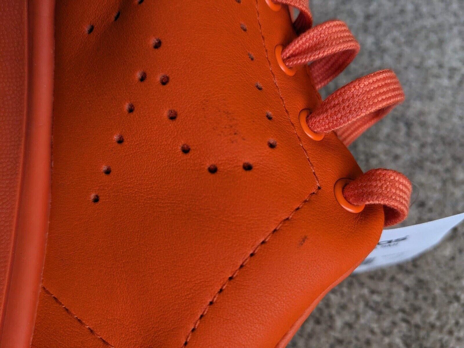 Adidas SS14 2014 adidas x Raf Simons Stan Smith Orange B35497 Size US 10.5 / EU 43-44 - 4 Thumbnail