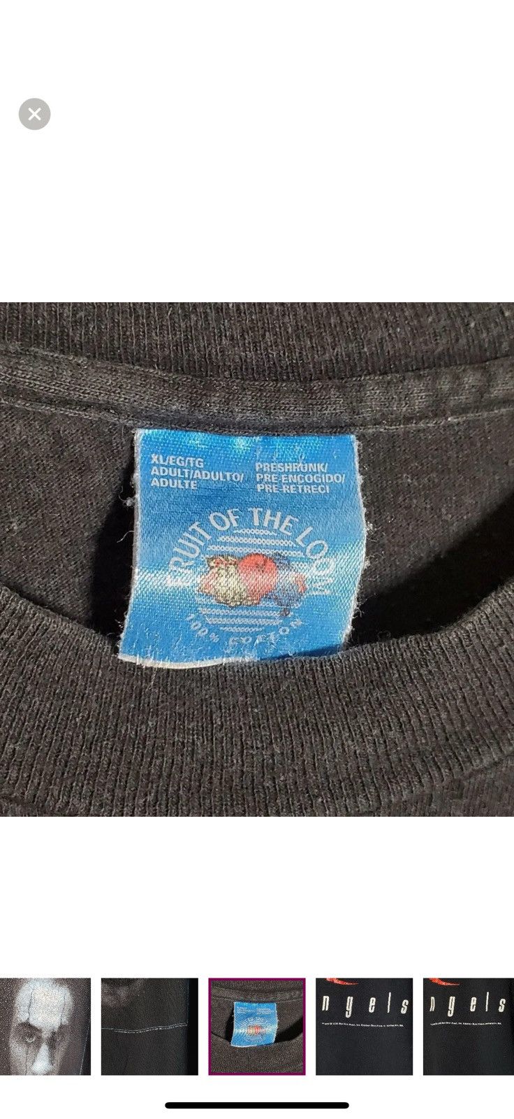 Other Original The Crow Movie Shirt Size US XL / EU 56 / 4 - 5 Thumbnail
