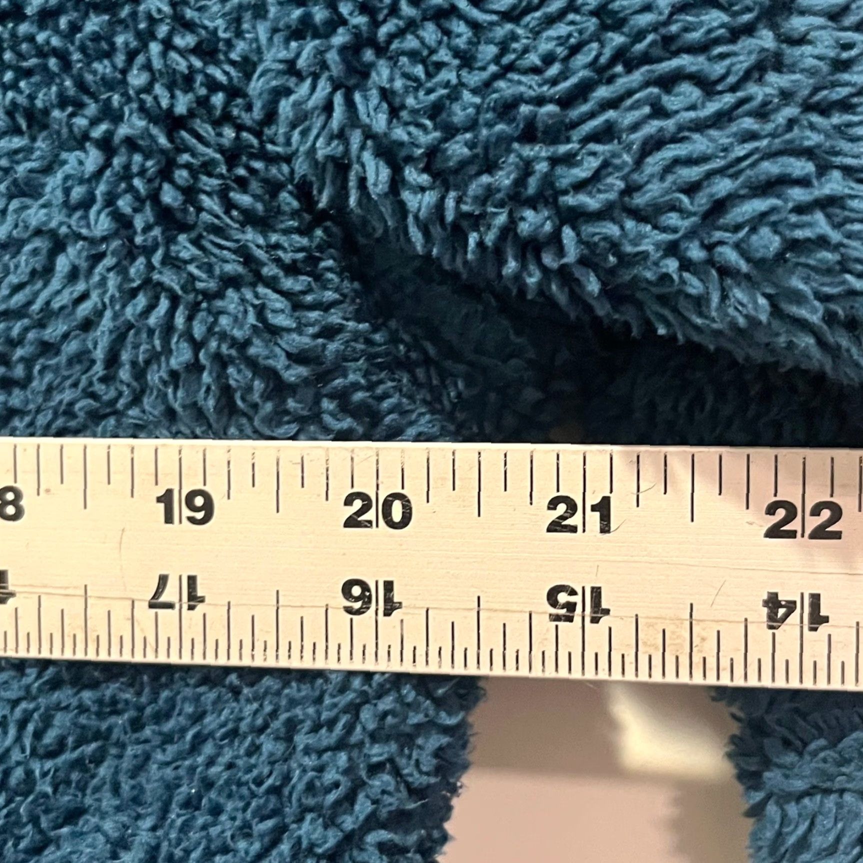 Athleta Athleta Womens Large Teal Blue Sherpa Fleece Quarter Zip Pullover Jacket L Size L / US 10 / IT 46 - 6 Thumbnail