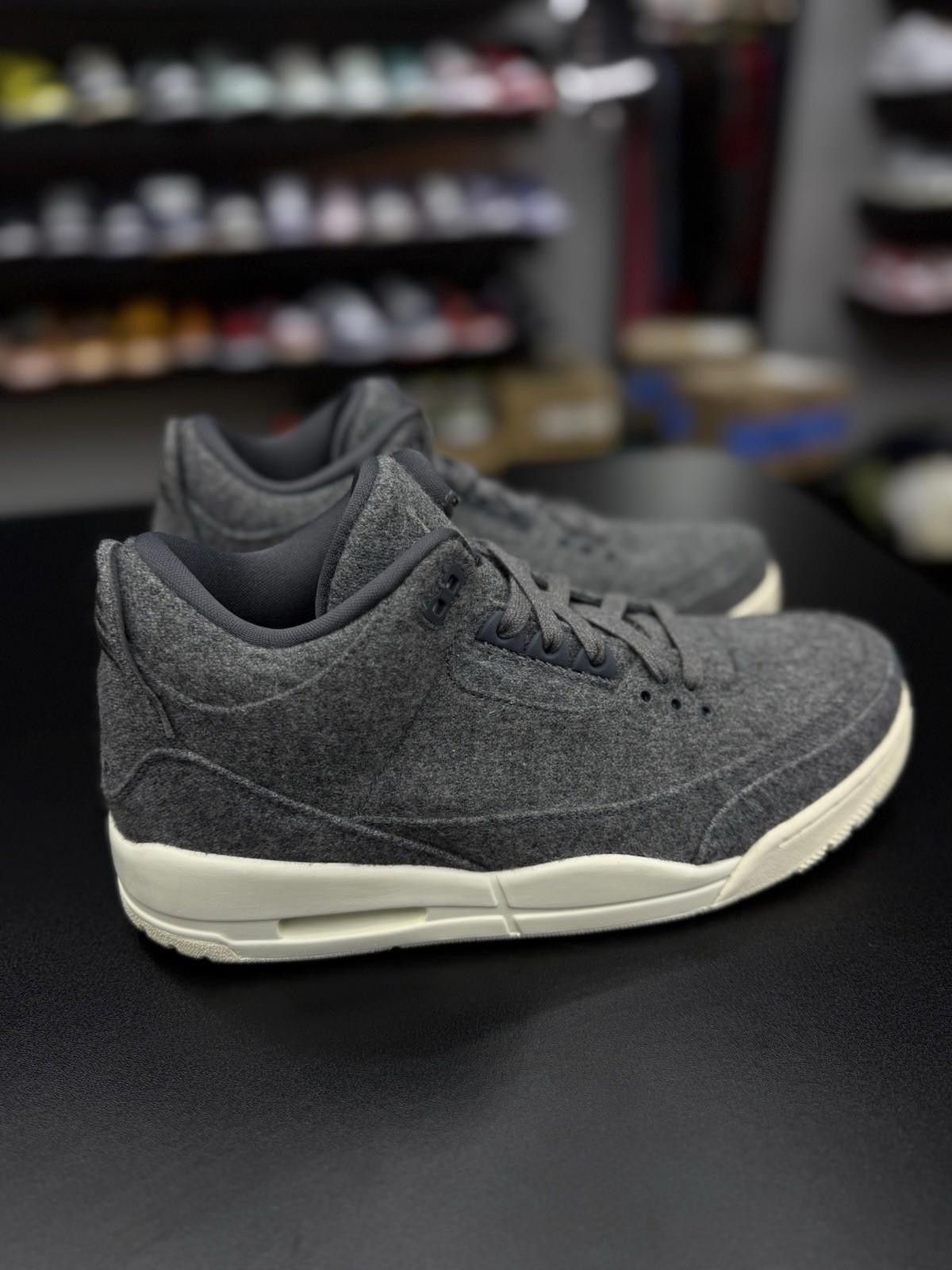 Jordan Brand Air Jordan 3 Retro Wool SIZE 10 BRAND NEW 854263-004 Size US 10 / EU 43 - 2 Thumbnail