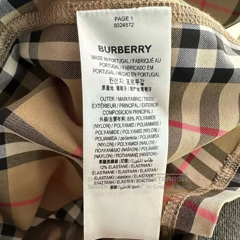 Other Burberry Yellow Nylon Long Sleeve T-Shirt. Size XS / US 0-2 / IT 36-38 - 5 Thumbnail