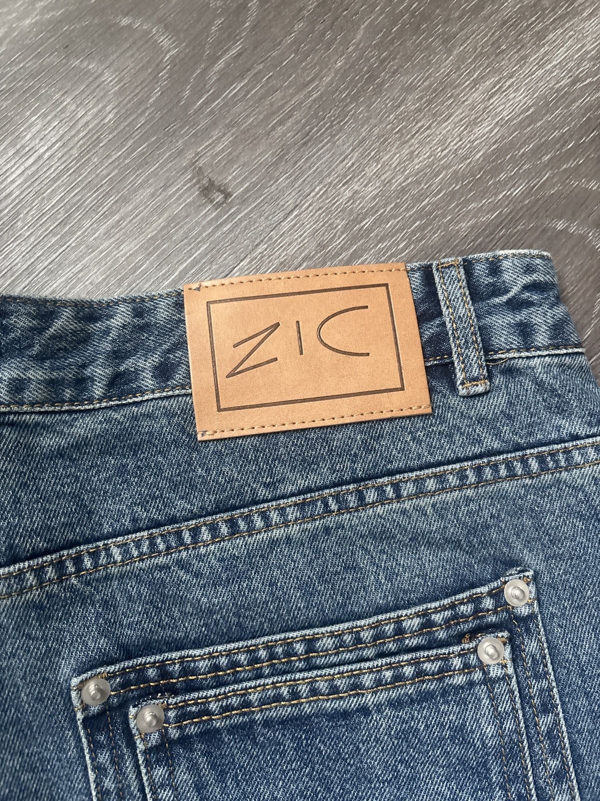 Vintage Zicmade baggy denim jorts Size US 32 / EU 48 - 2 Thumbnail