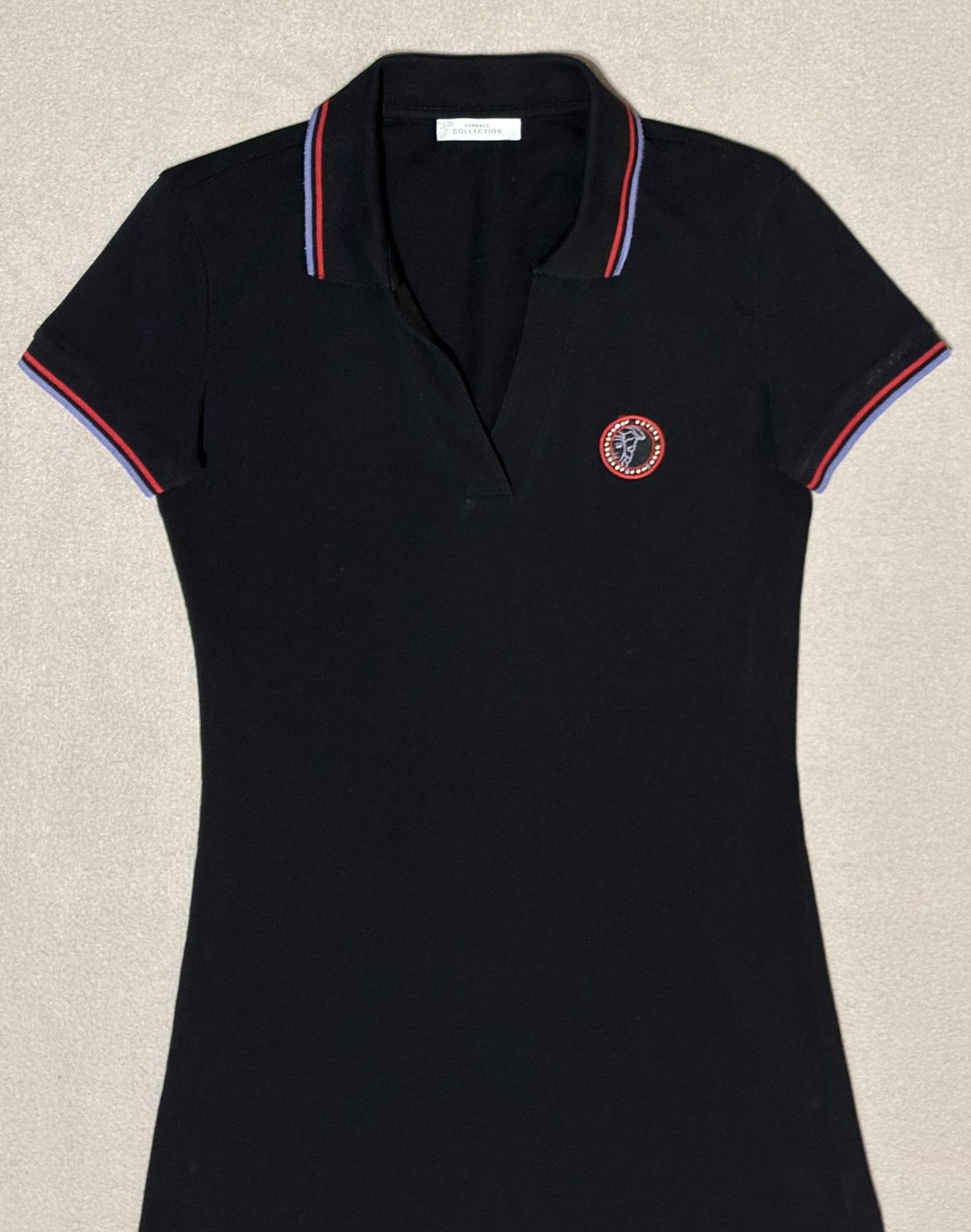 Versace Versace Collection Black Polo Dress Size 42 Size M / US 6-8 / IT 42-44 - 4 Thumbnail