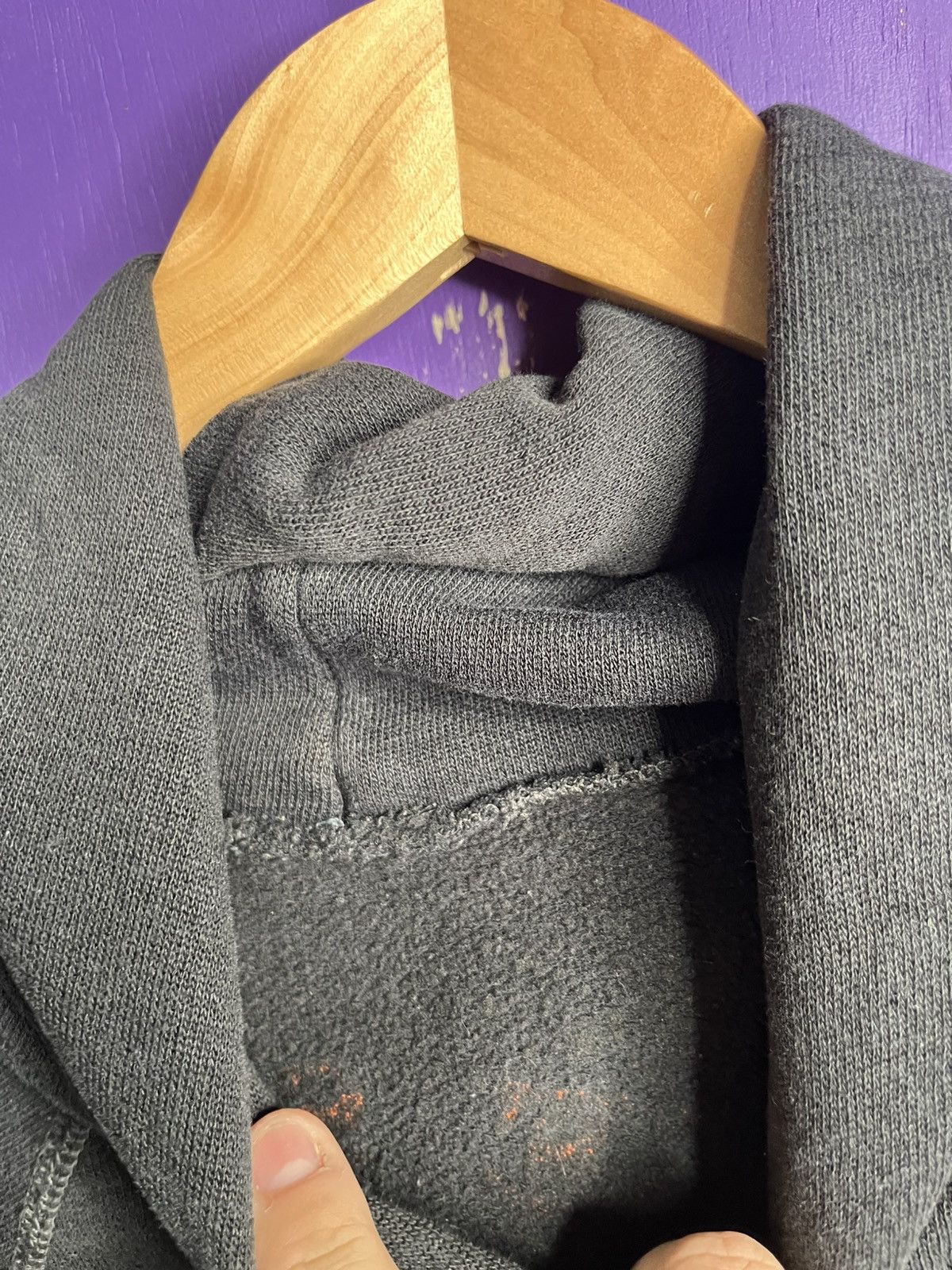 Harley Davidson × Vintage Vintage 70s Harley Davidson faded boxy hoodie Size US S / EU 44-46 / 1 - 4 Thumbnail
