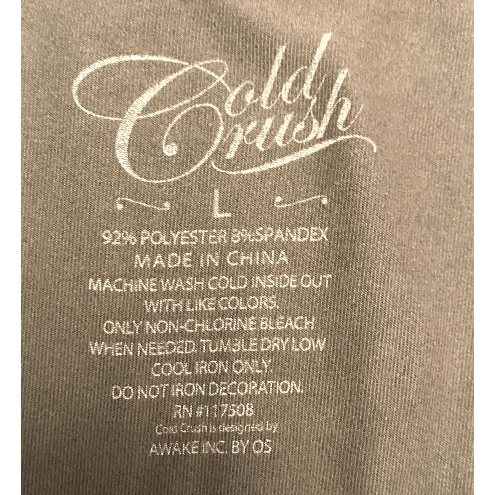 Vintage GOLD RUSH Women's T-Shirt Gray Moon Sun Graphic Short Sleeve Regular Fit Large L Casual Tee Size L / US 10 / IT 46 - 3 Thumbnail