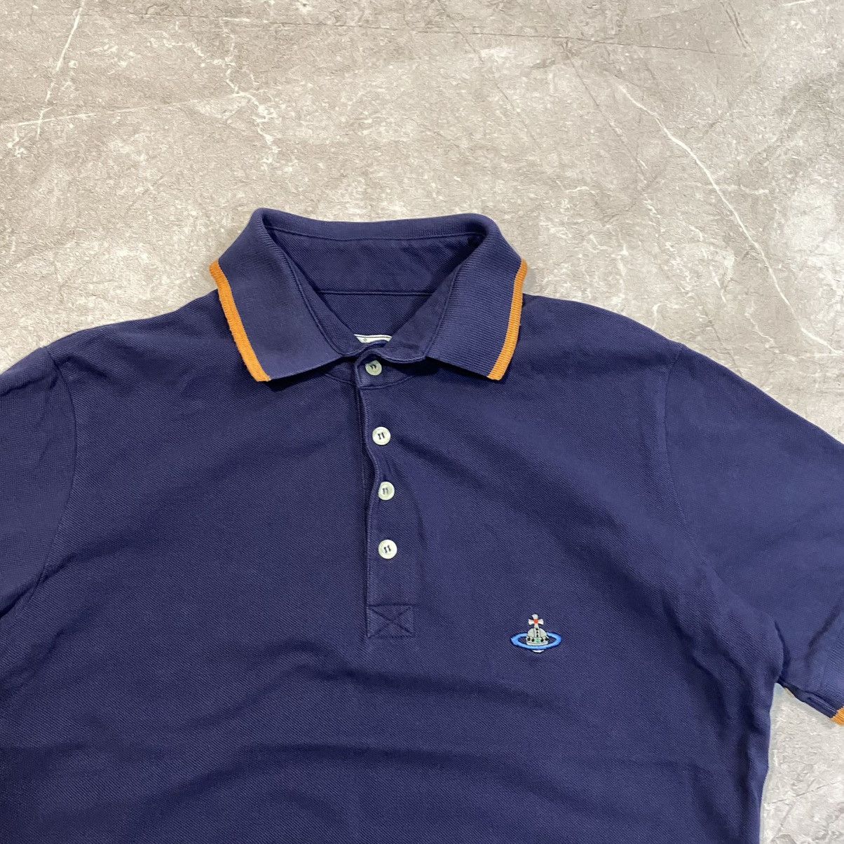 Vivienne Westwood VINTAGE VIVIENNE WESTWOOD POLO TEE SMALL LOGO Size US L / EU 52-54 / 3 - 5 Thumbnail