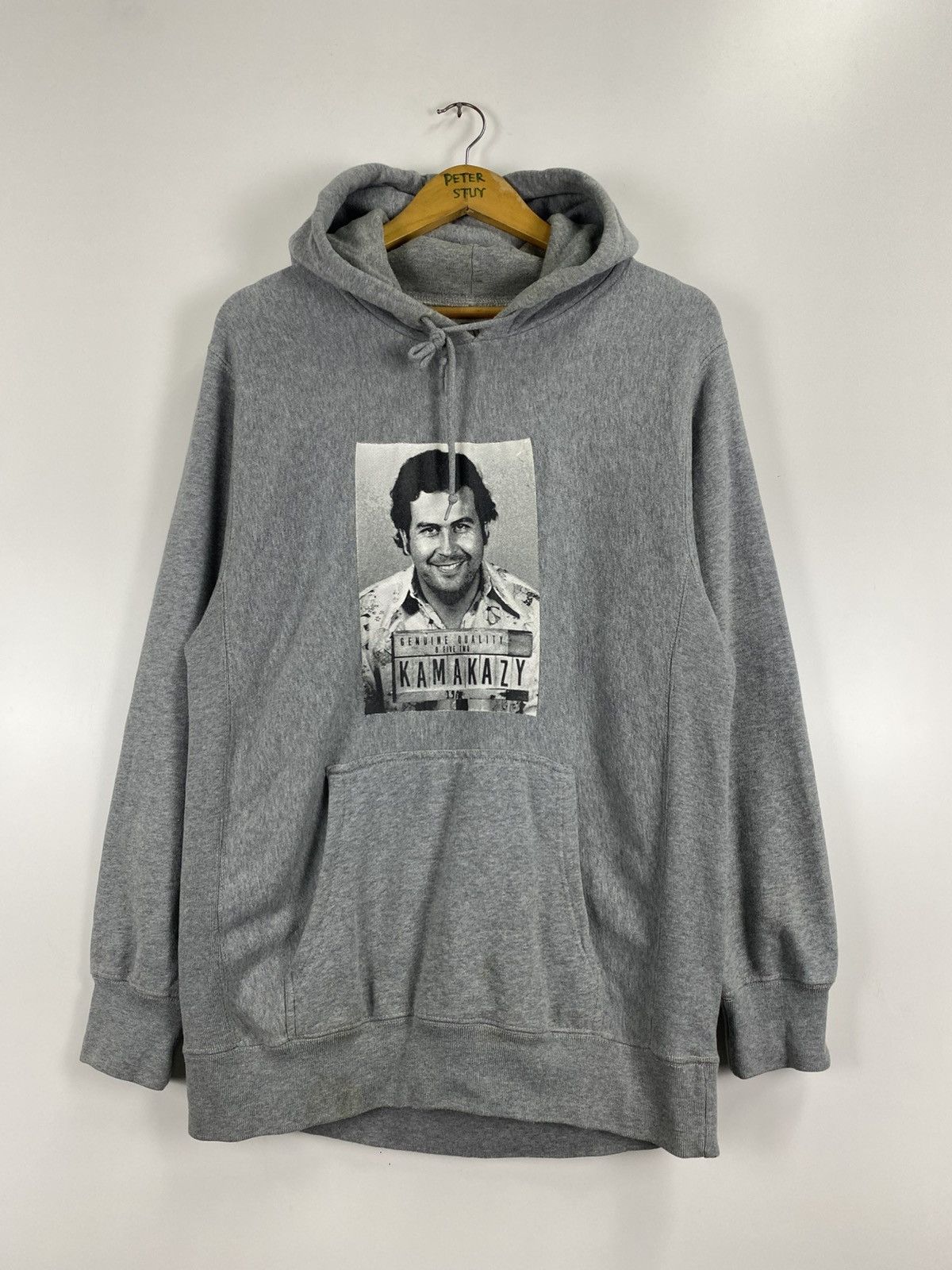 Vintage Vintage Pablo Escobar Hoodies Size US M / EU 48-50 / 2 - 2 Thumbnail