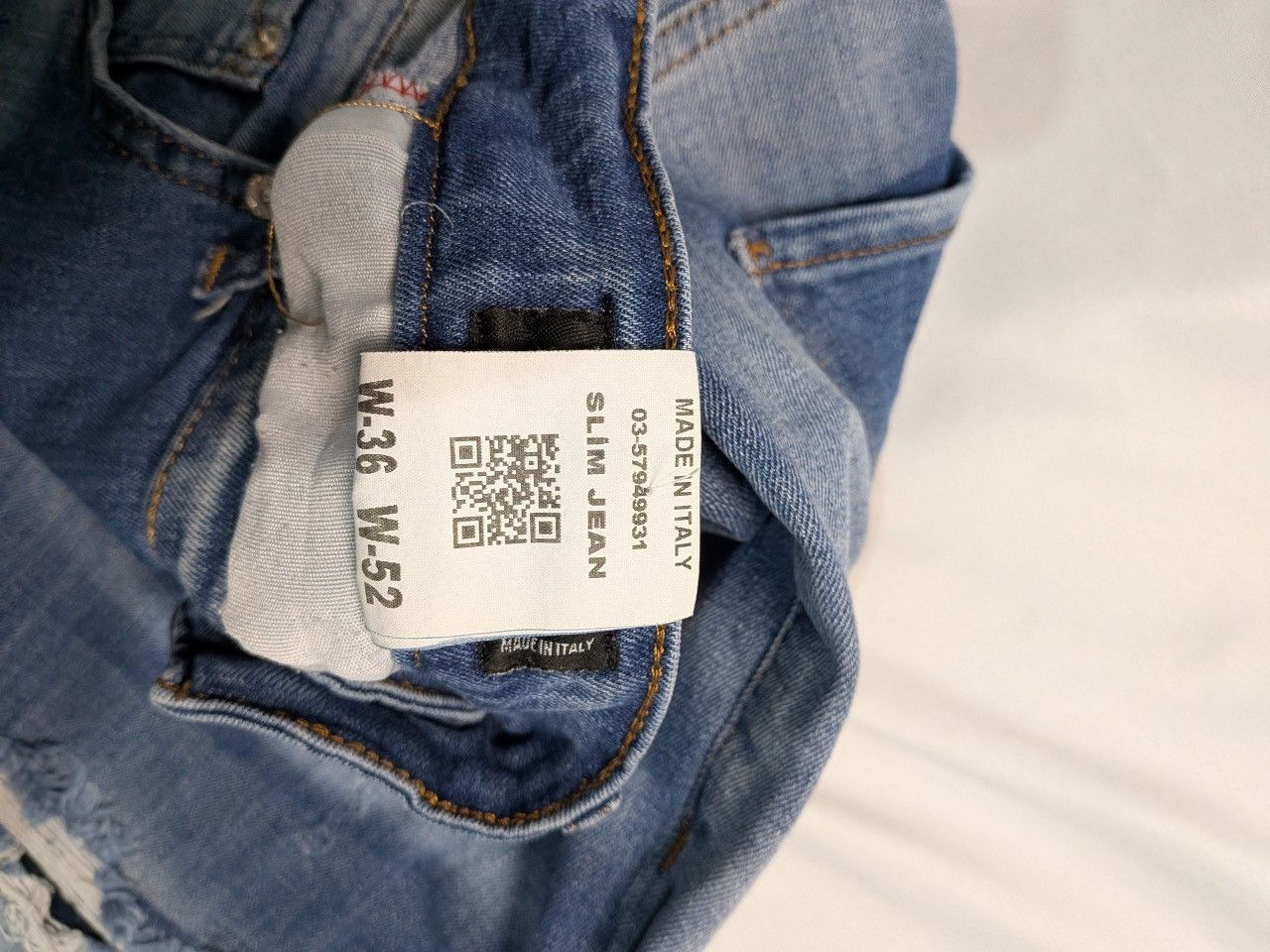Dsquared2 Dsquared2 Slim Distressed Jeans Fits W32 L32 Denim Size US 32 / EU 48 - 20 Thumbnail