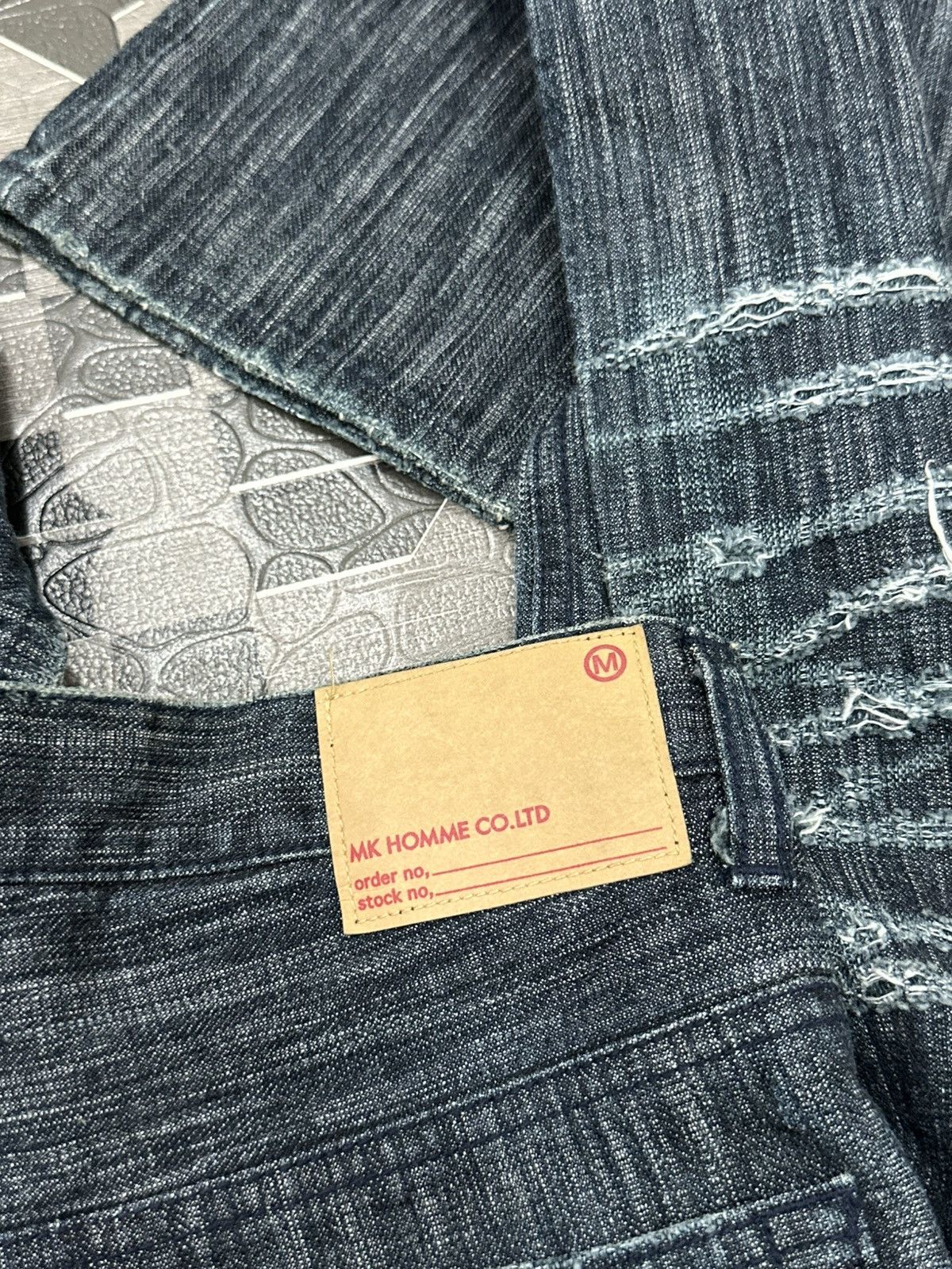 Michel Klein 1990 MK Homme (Michel Klein) Claw Mark Denim Size US 30 / EU 46 - 18 Thumbnail