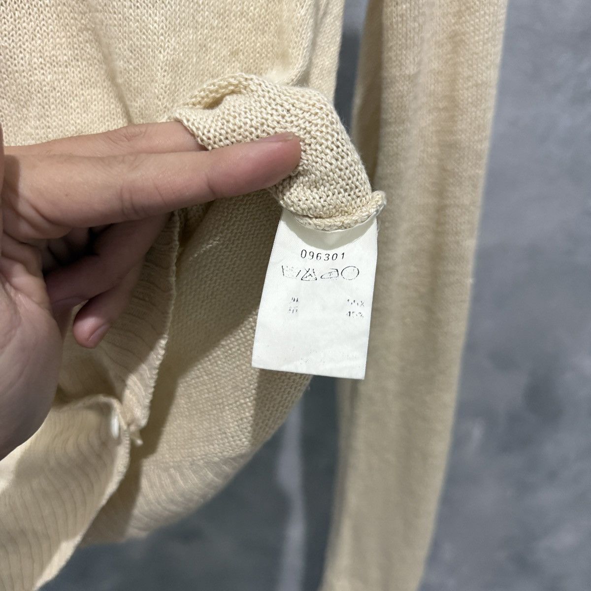agnes b. Vintage Agnes B Tan Cardigan Size US S / EU 44-46 / 1 - 3 Thumbnail