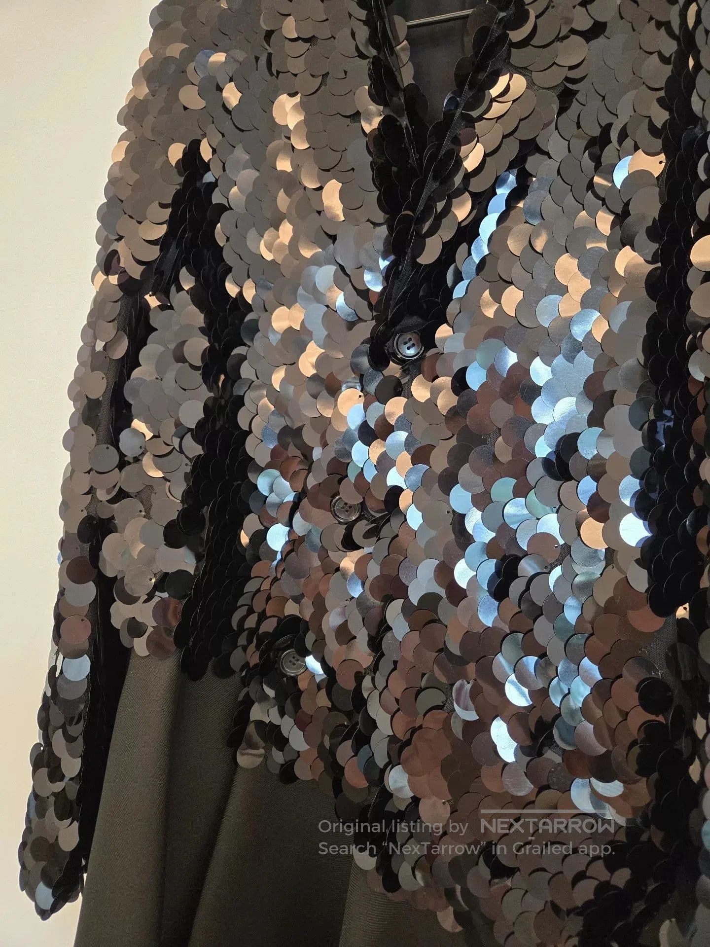 Comme des Garcons COMME des GARÇONS Black Sequin Formal Coat. Size S / US 4 / IT 40 - 3 Thumbnail