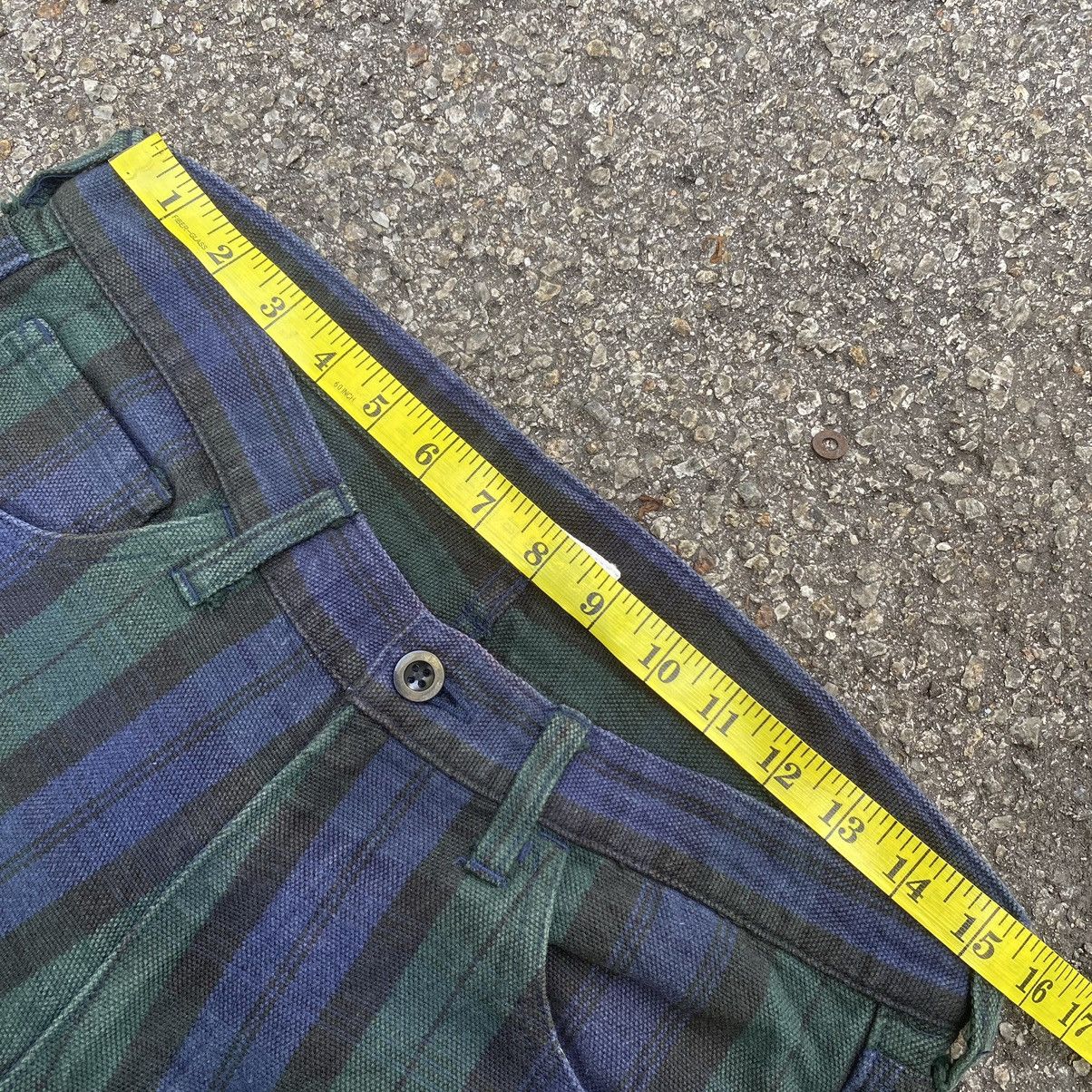 Designer × Karl Helmut Karl Helmut SAMPLE Checkered Cotton Pants Size US 32 / EU 48 - 8 Thumbnail