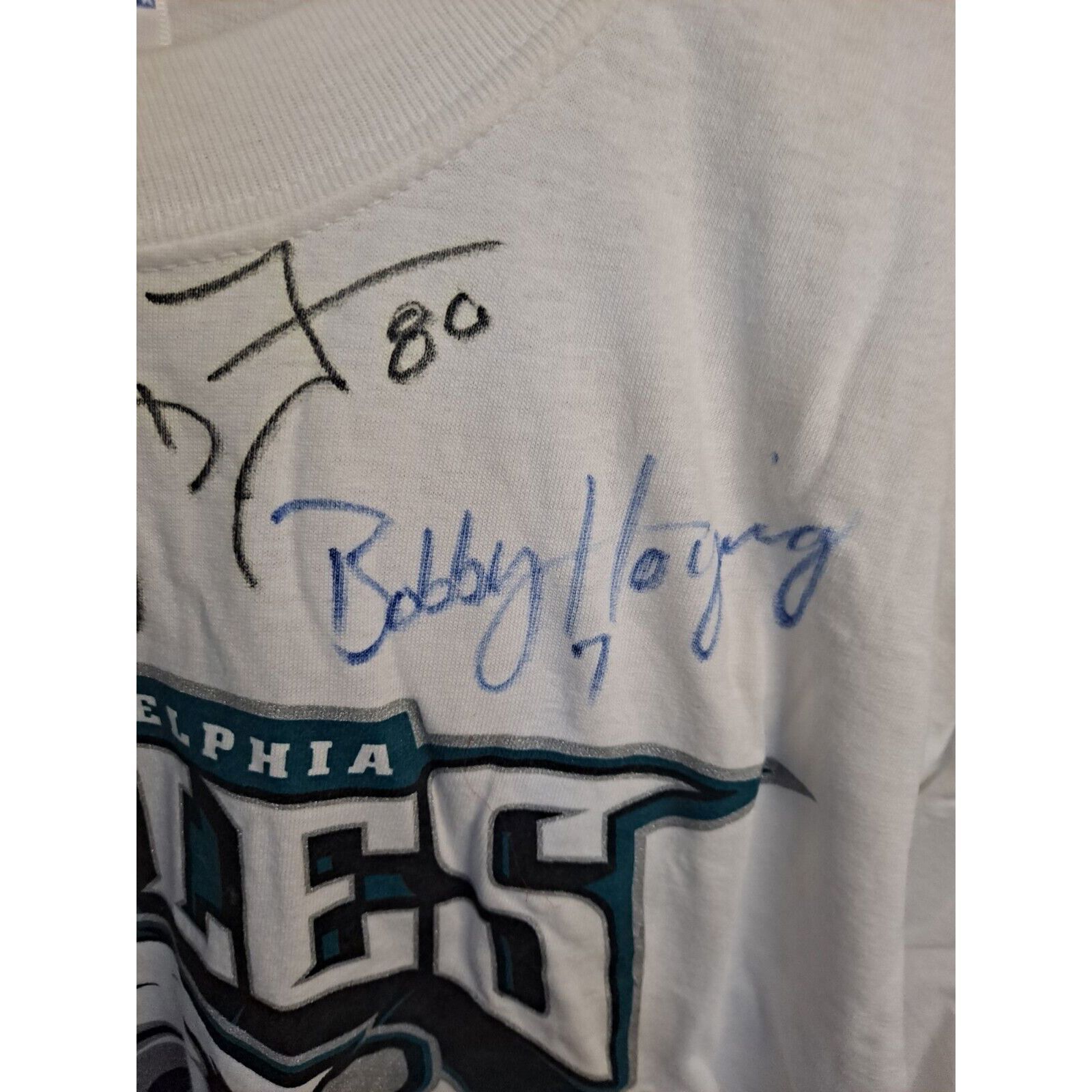 Other Philadelphia Eagles Signed Tee Shirt with Letter From The Ea Size US XL / EU 56 / 4 - 5 Thumbnail