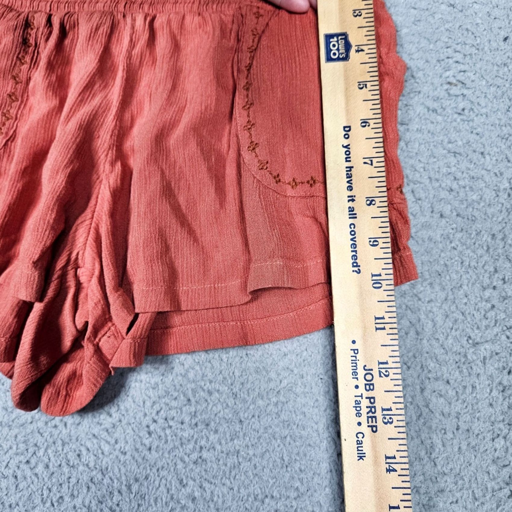 Prana prAna Orange Pockets Front Flowy Shorts S Women's Regular Color Orange Pocketed Casual Outdoor Beachwear 90s? Size 28" / US 6 / IT 42 - 4 Thumbnail