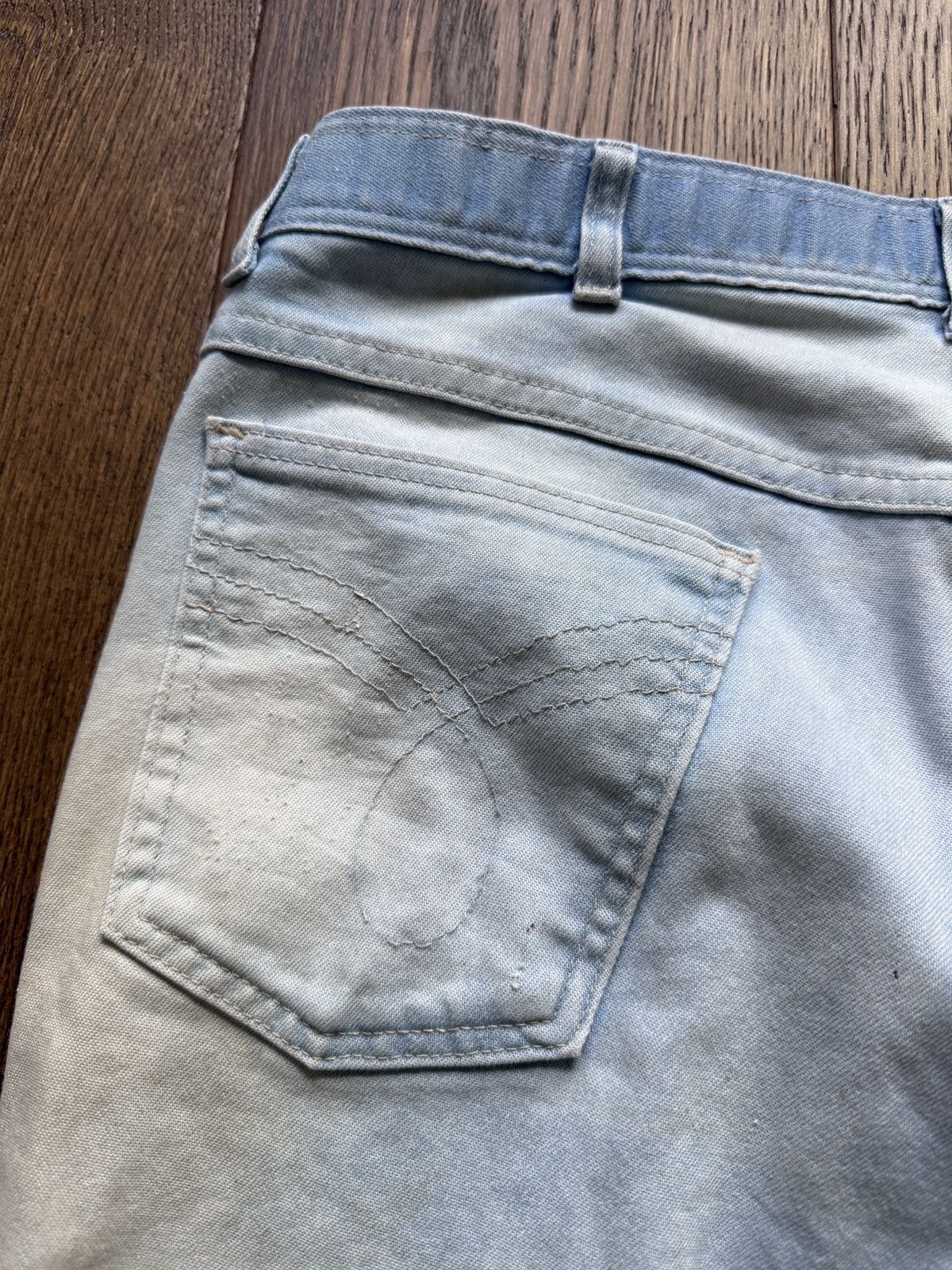 Vintage Vintage 80s Faded Bootcut Denim Jeans Size US 34 / EU 50 - 9 Thumbnail