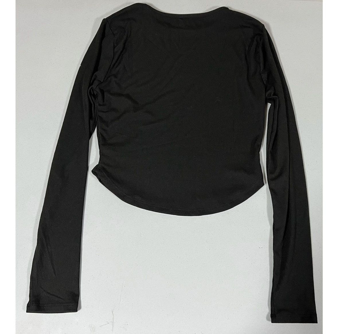 rue21 Black Diamond Star Long Sleeve T-Shirt Top Blouse Size S ⭐️✨ Size S / US 4 / IT 40 - 5 Thumbnail