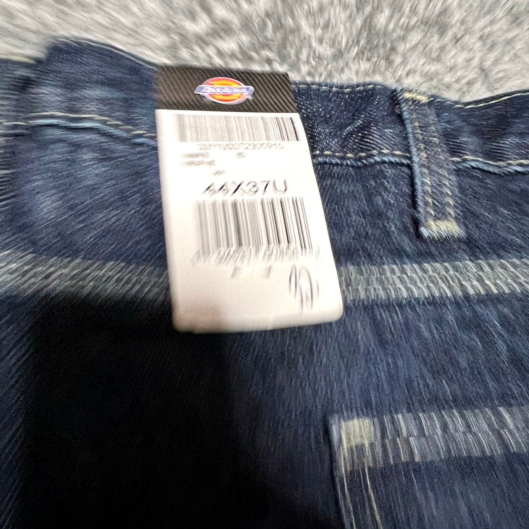Dickies Dickies Jeans Mens 44 Carpenter Utility Dark Wash Work Jeans 45x32 Inseam 32 Mens Straight Jeans Size US 44 / EU 60 - 3 Thumbnail
