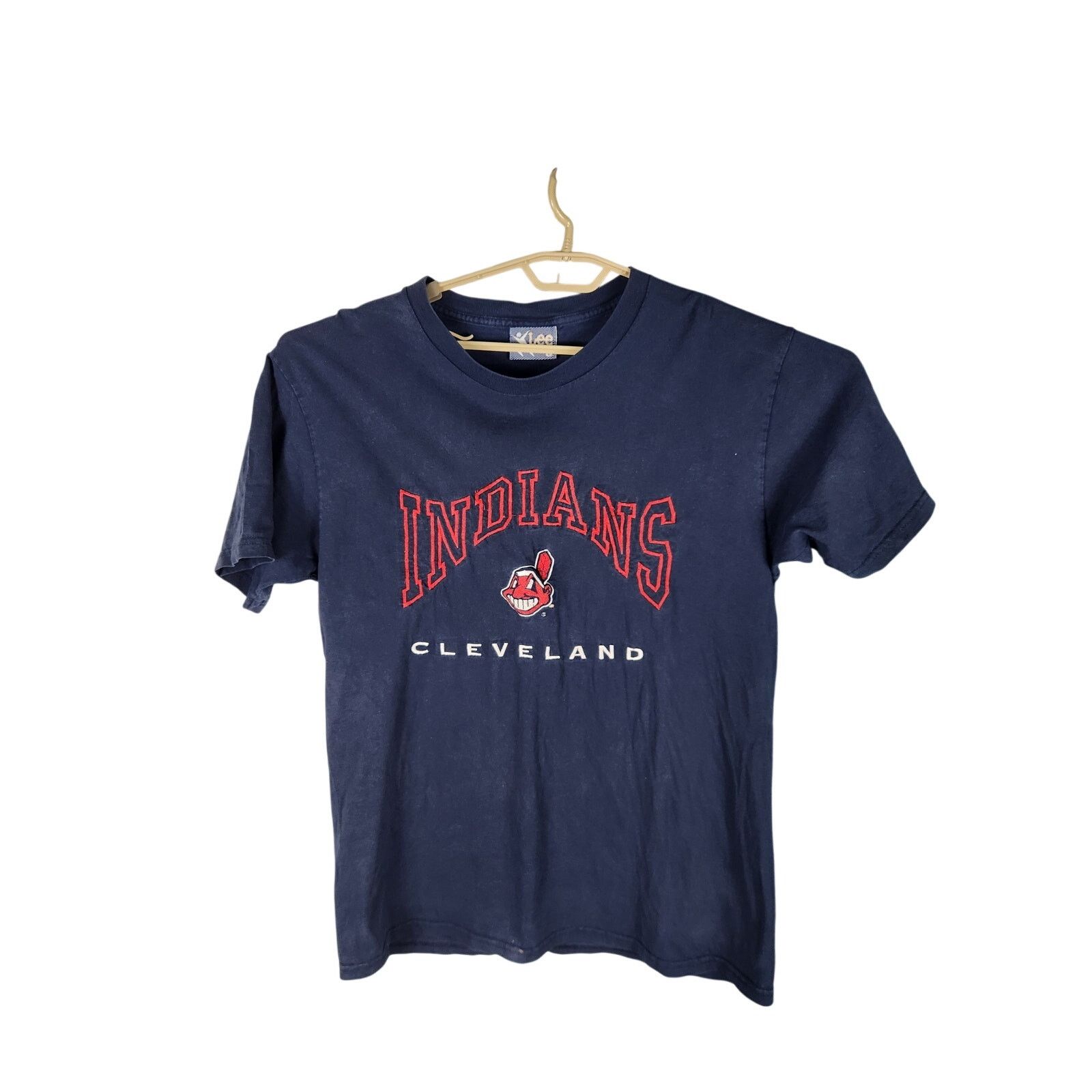 Lee Vintage 90s Cleveland Indians T Men's Large Size US L / EU 52-54 / 3 - 1 Thumbnail