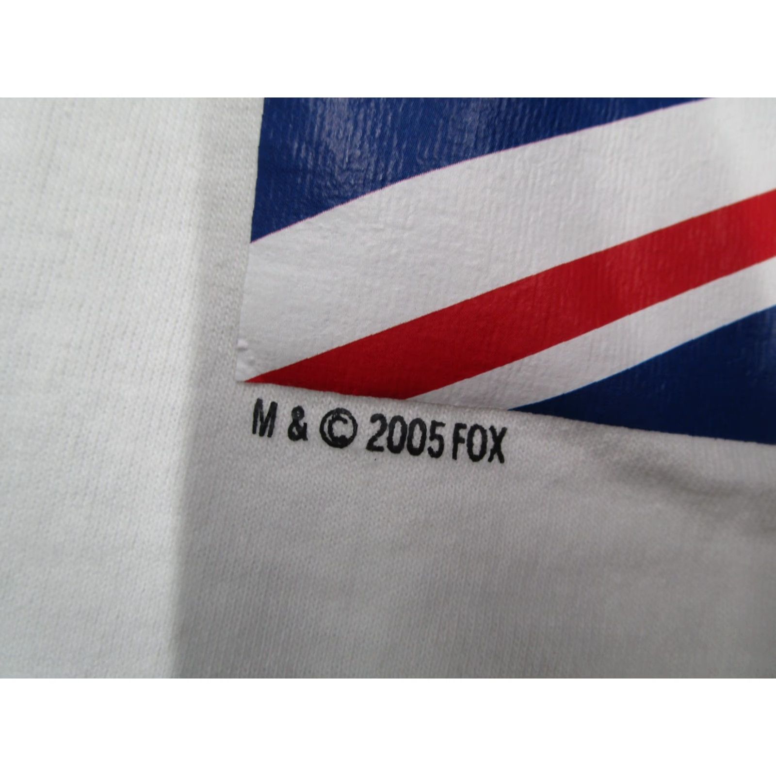 Fruit Of The Loom The Simpsons Shirt Mens Medium White Homer Simpson Union Jack England 2012 Size US M / EU 48-50 / 2 - 7 Thumbnail